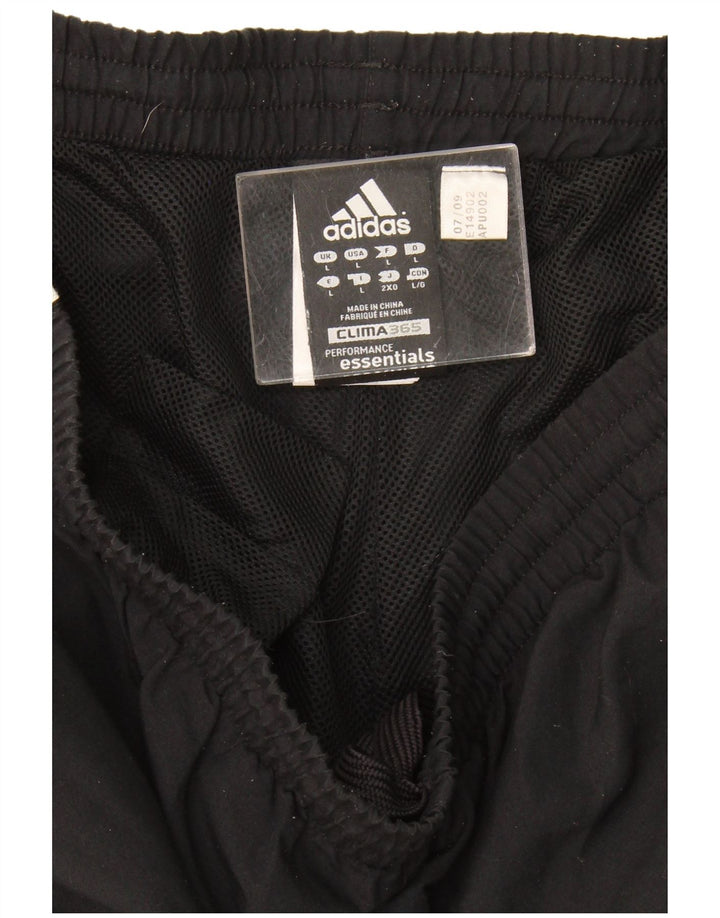 Adidas Herren Clima 365 Trainingshose, großes, schwarzes Polyester