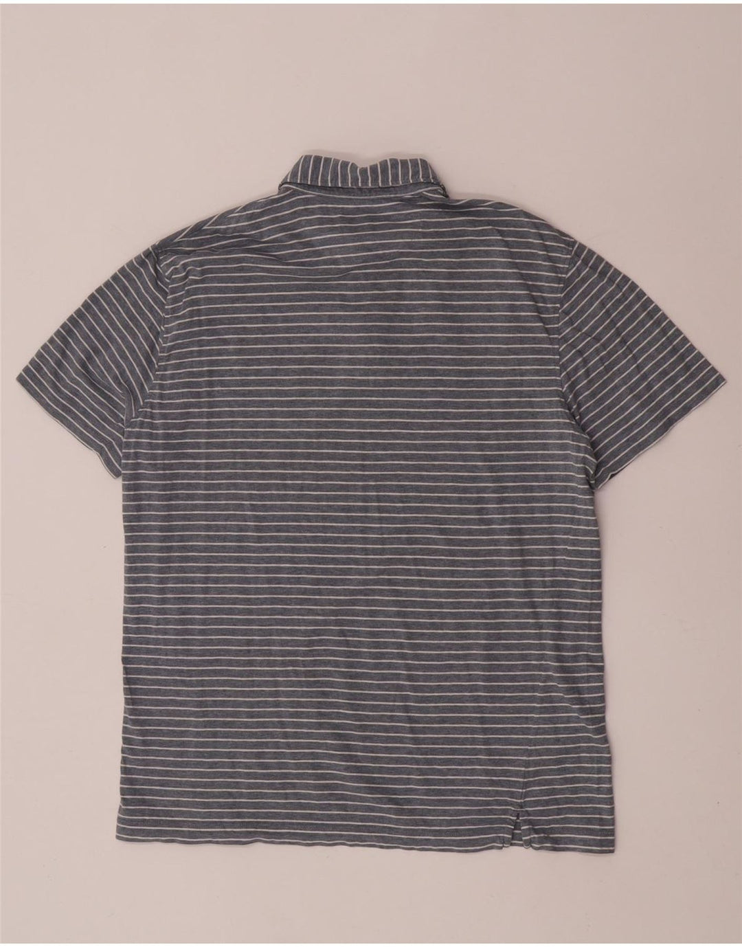 Hackett Herren Slim Fit Poloshirt, groß, grau gestreift