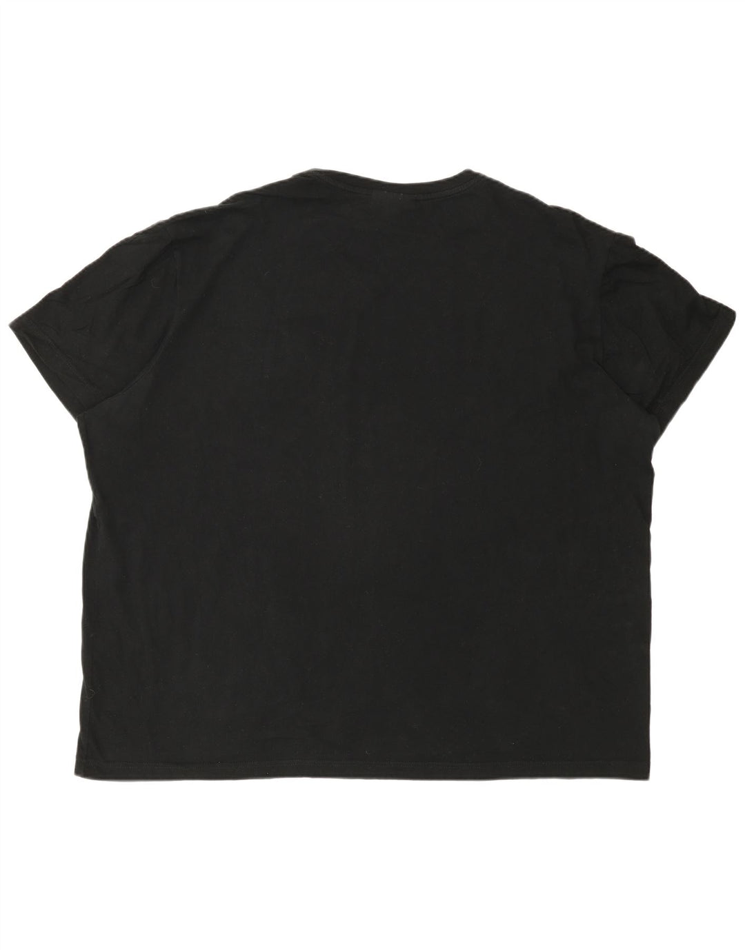 Lacoste Herren T-Shirt Top Größe 8 3XL Schwarze Baumwolle