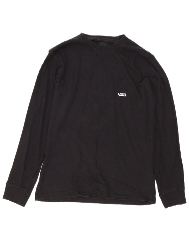 Vans Herren Graphic Top Langarm Small Schwarz Baumwolle