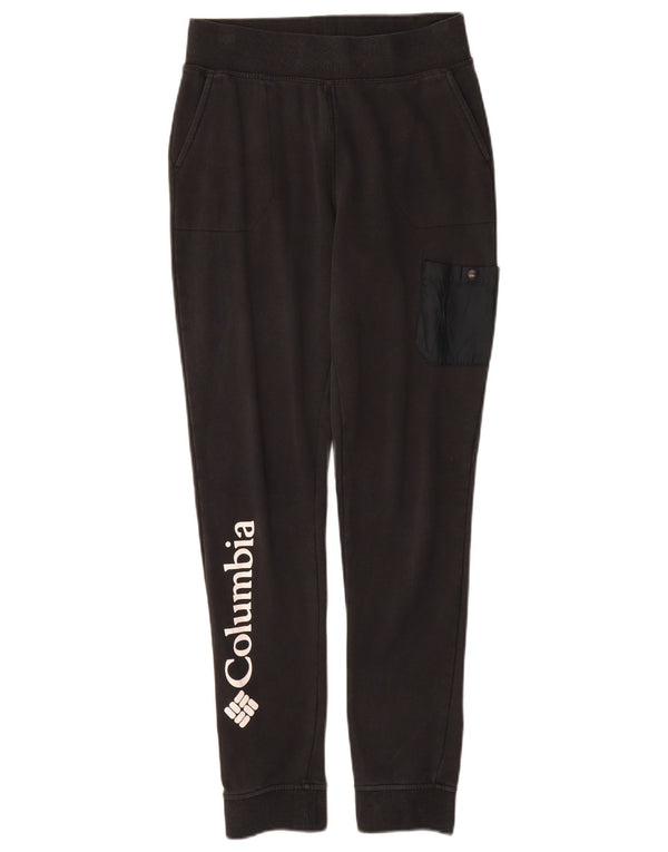 Columbia Mädchen-Trainingshose mit Grafik, Jogginghose, 14–15 Jahre, Größe L, Schwarz