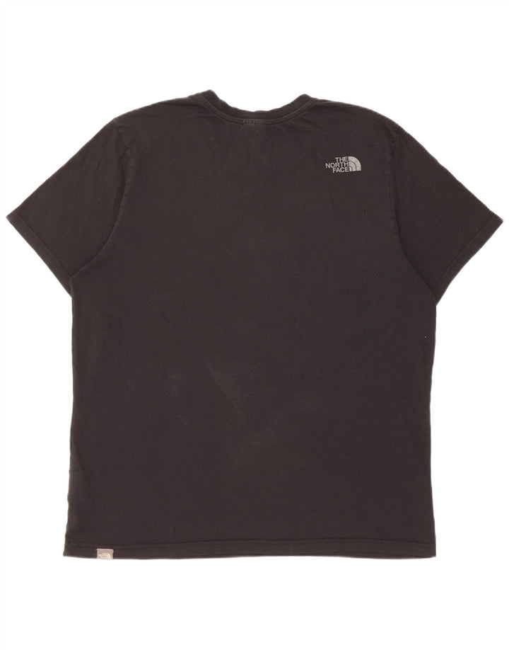 The North Face Herren T-Shirt Top Large Schwarz Baumwolle