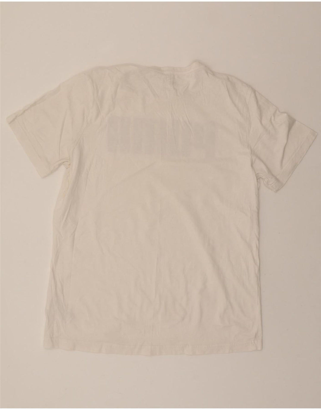 PUMA Mens Graphic T-Shirt Top XL White Cotton Vintage Puma and Second-Hand Puma from Messina Hembry 