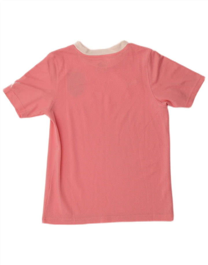 PUMA Mädchen Italia Graphic T-Shirt Top 11-12 Jahre Rosa