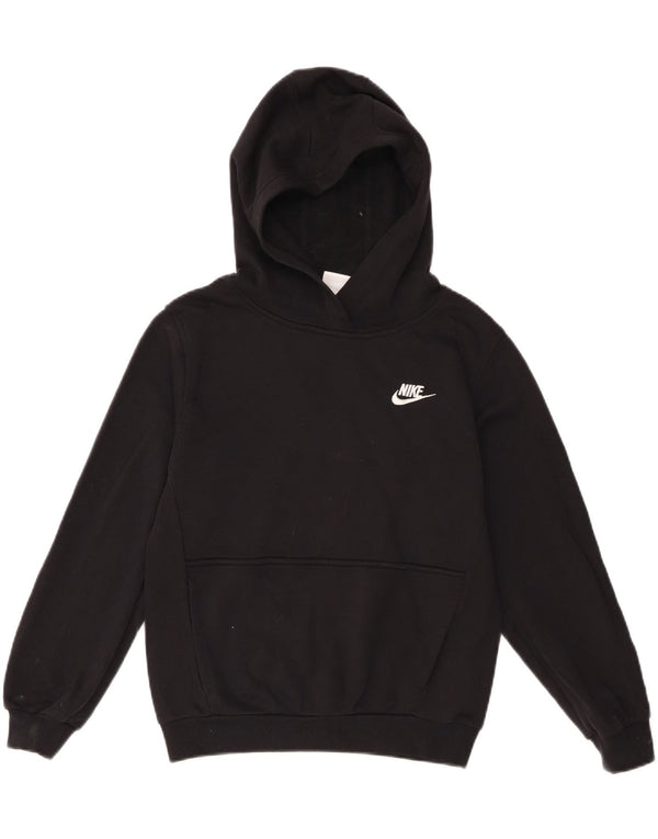 Nike Mädchen Kapuzenpullover, 12–13 Jahre, groß, schwarze Baumwolle