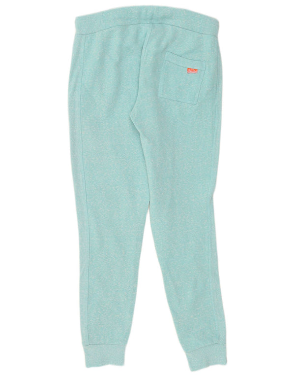 Superdry Damen-Trainingshose, Jogginghose, UK 44, Größe L, Türkis meliert