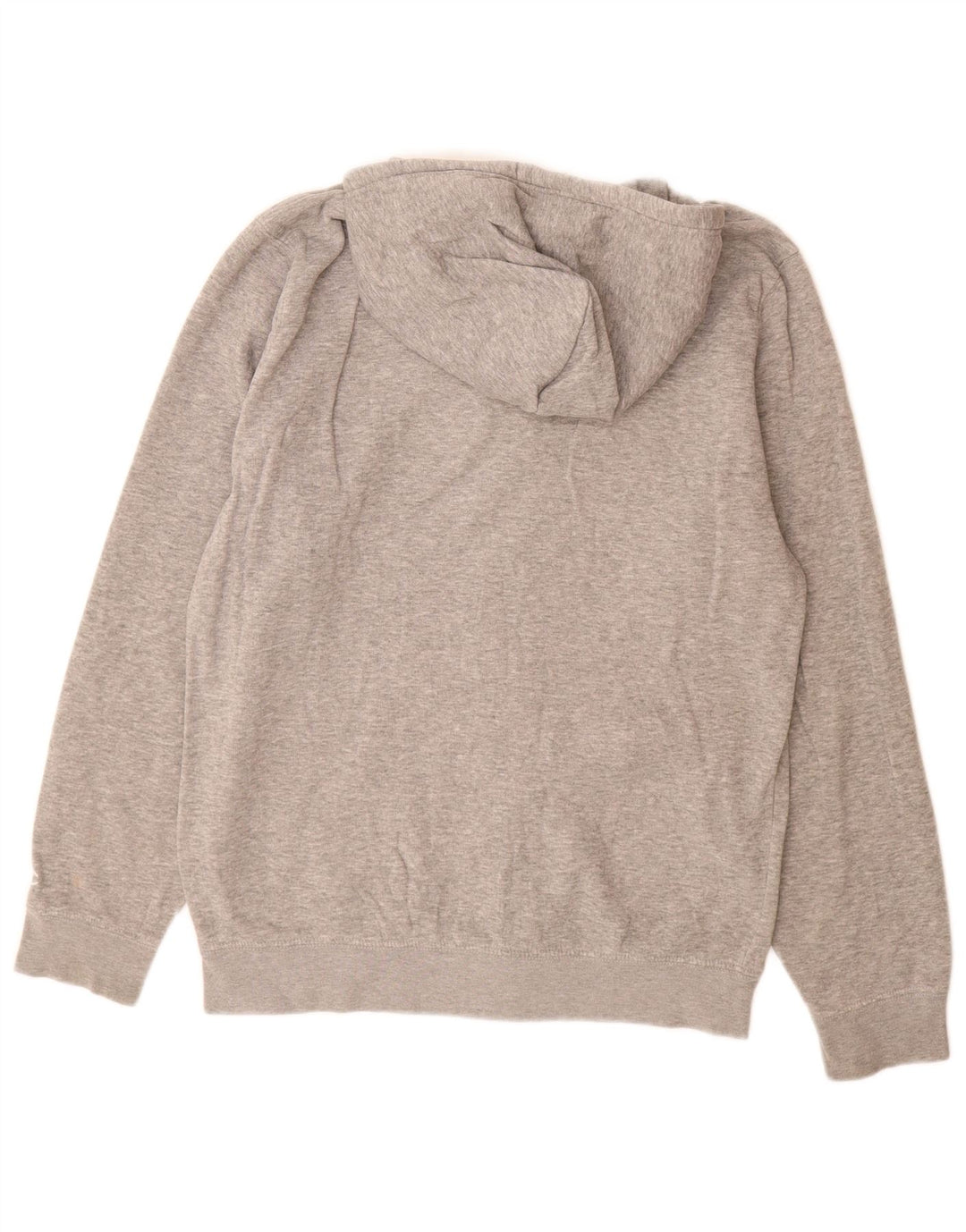 Champion Herren-Kapuzenpullover mit grafischem Reißverschluss, groß, grau meliert