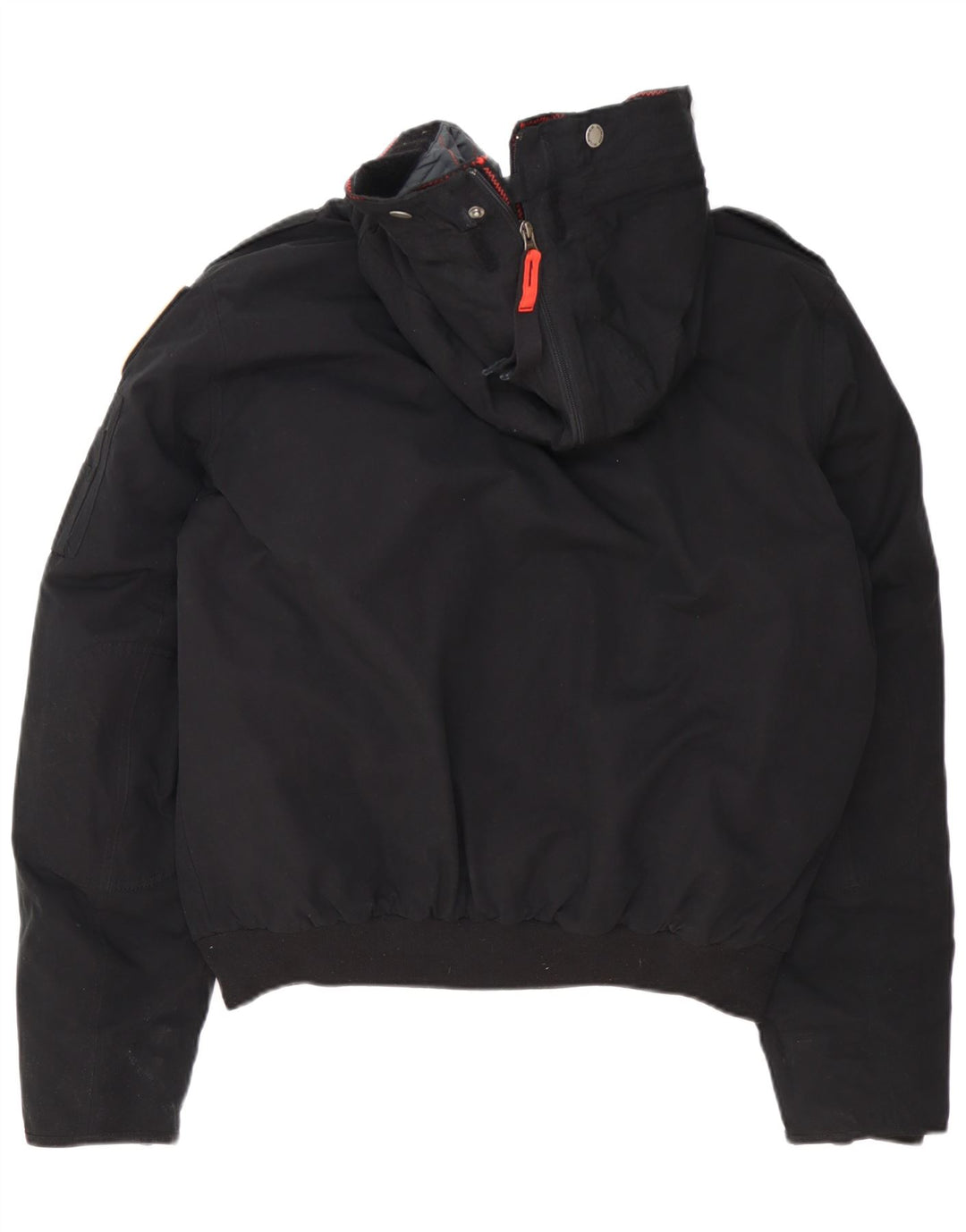 Tommy Hilfiger Herren Denizen Kapuzen-Bomberjacke UK 42 XL Schwarz Polyester