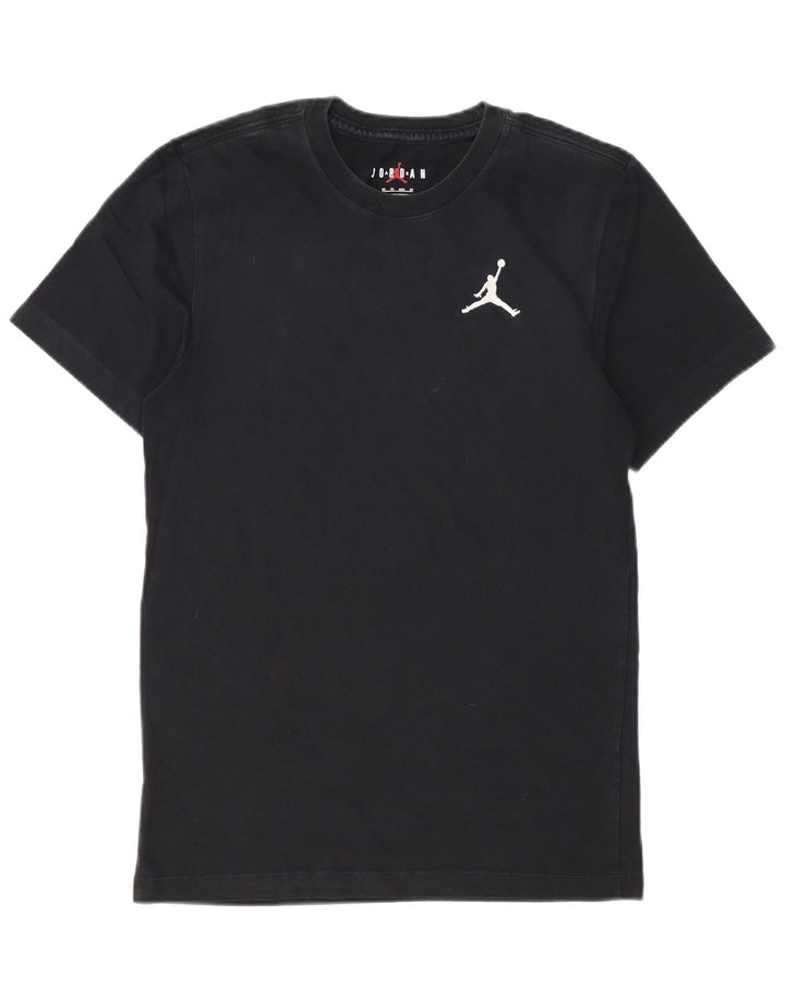 Jordan Herren T-Shirt Top XS Schwarz Baumwolle