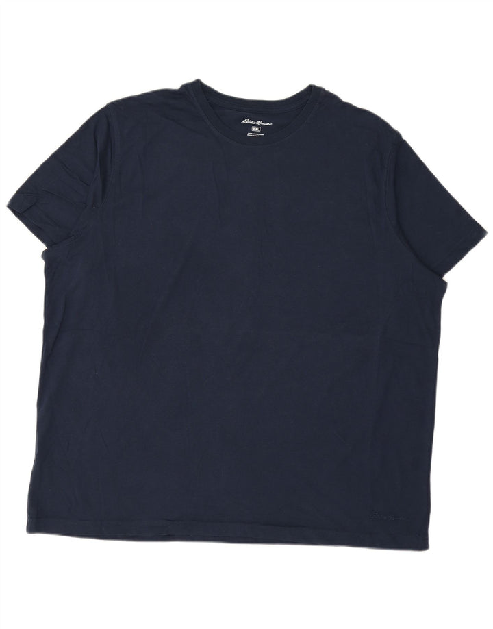 Eddie Bauer Herren T-Shirt Top 2XL Marineblau Baumwolle