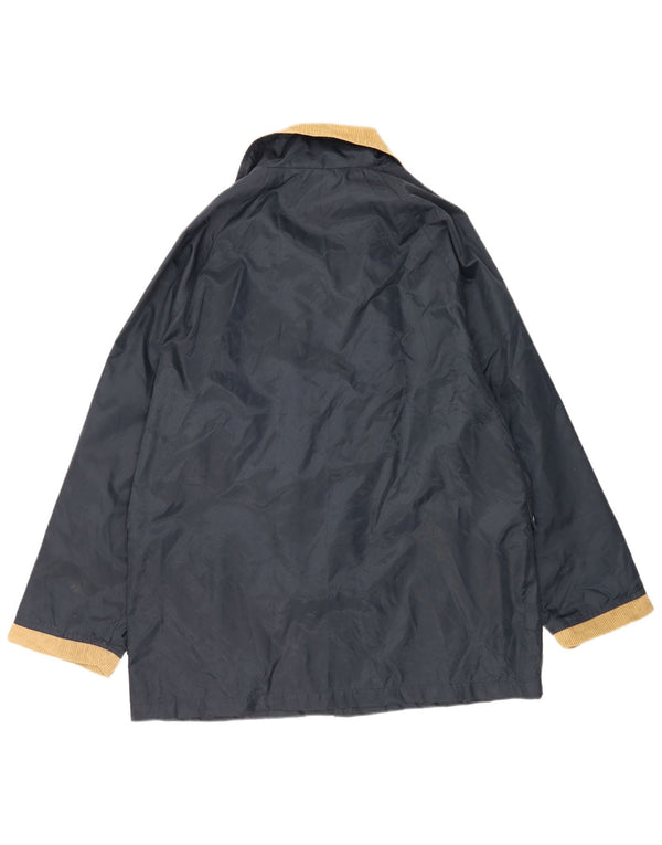 AMERICA Damen Übergroßer Dufflecoat UK 18 XL Marineblau Polyamid