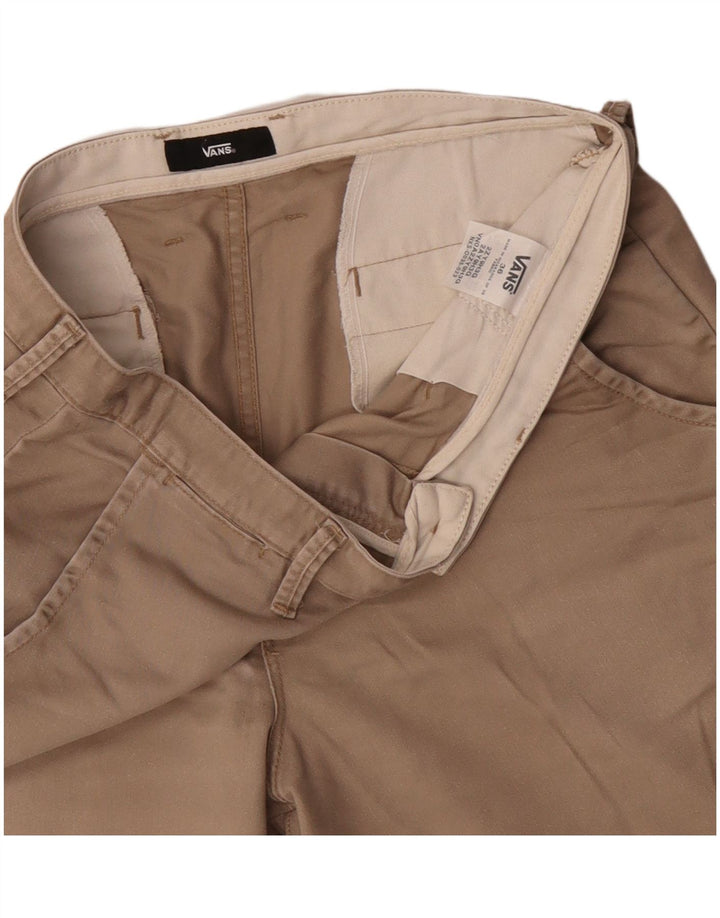Vans Herren Chinoshorts W36 Large Beige Baumwolle