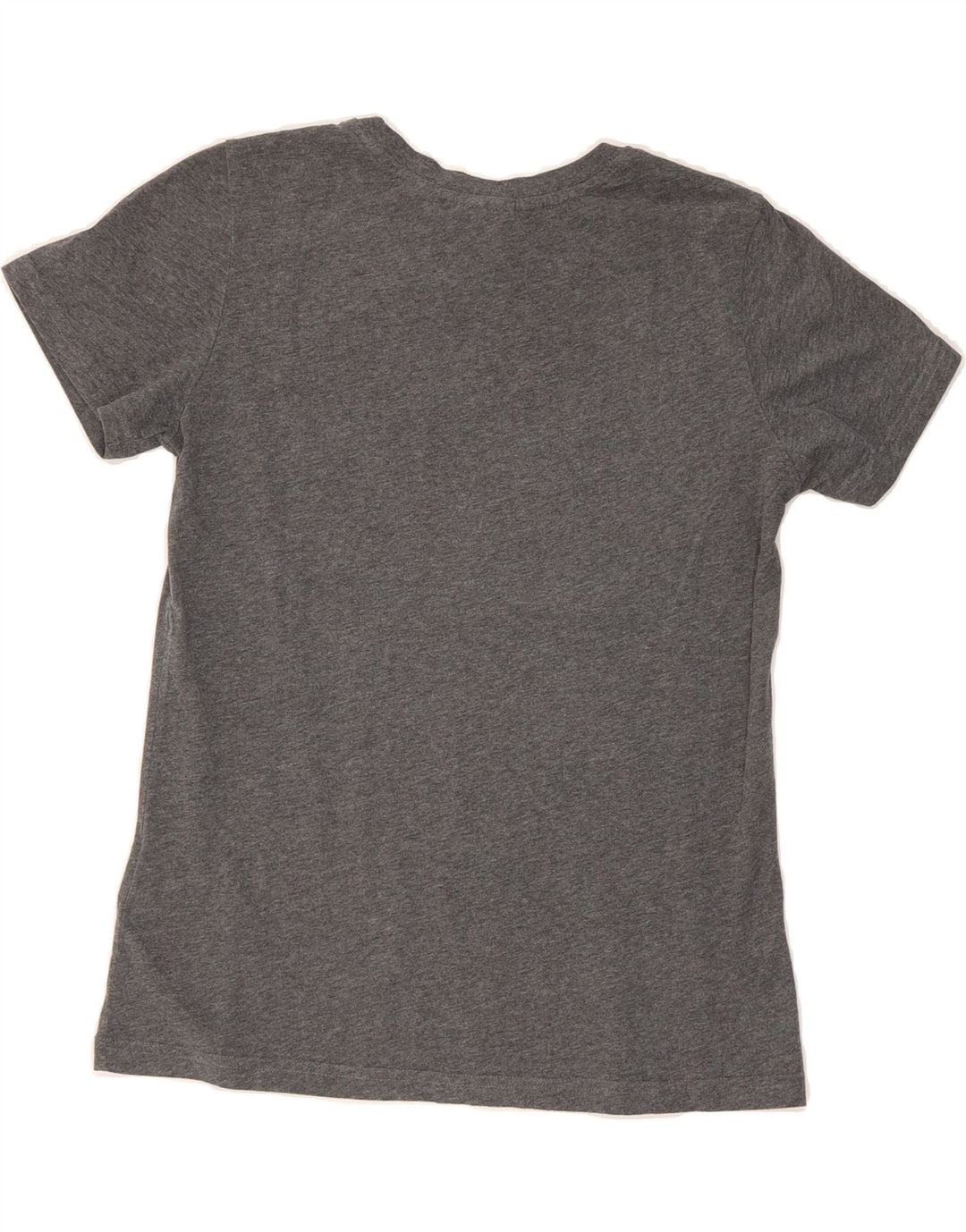 SUPERDRY Womens Graphic T-Shirt Top UK 10 Small Grey Vintage Superdry and Second-Hand Superdry from Messina Hembry 