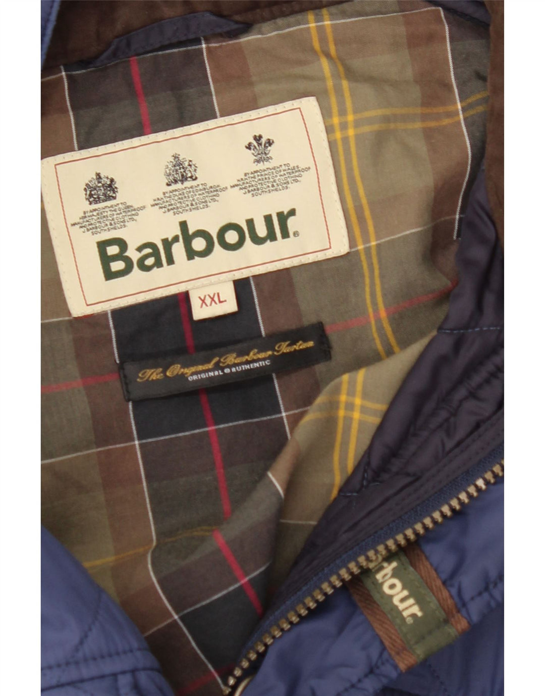 BARBOUR Herren Steppjacke UK 44 2XL Blau
