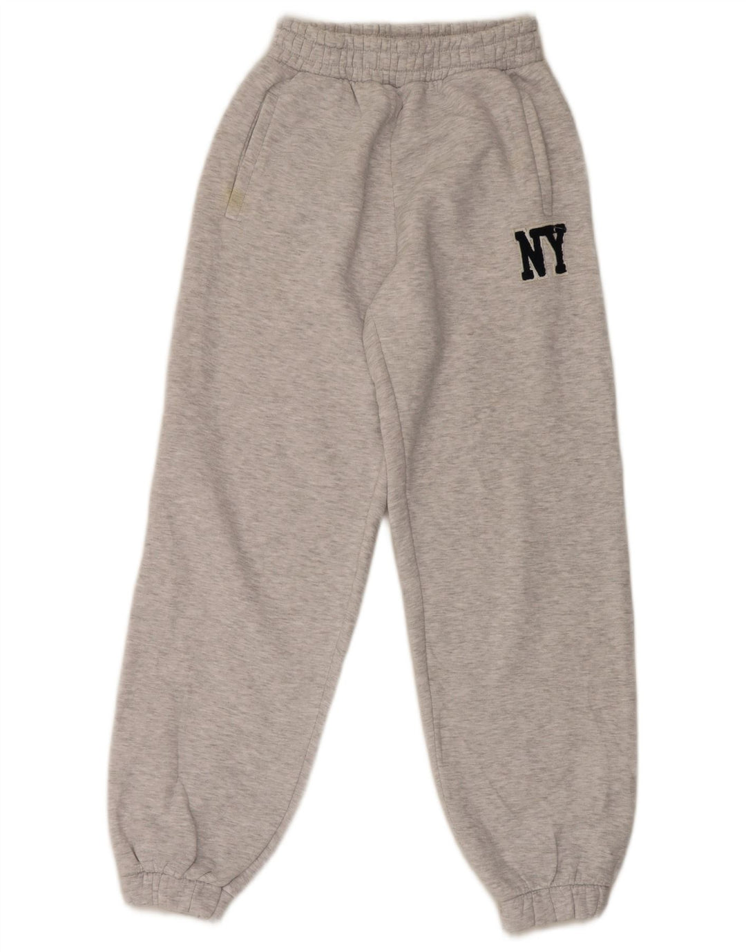 Zara Herren-Trainingshose, Jogginghose, klein, grau, Polyester