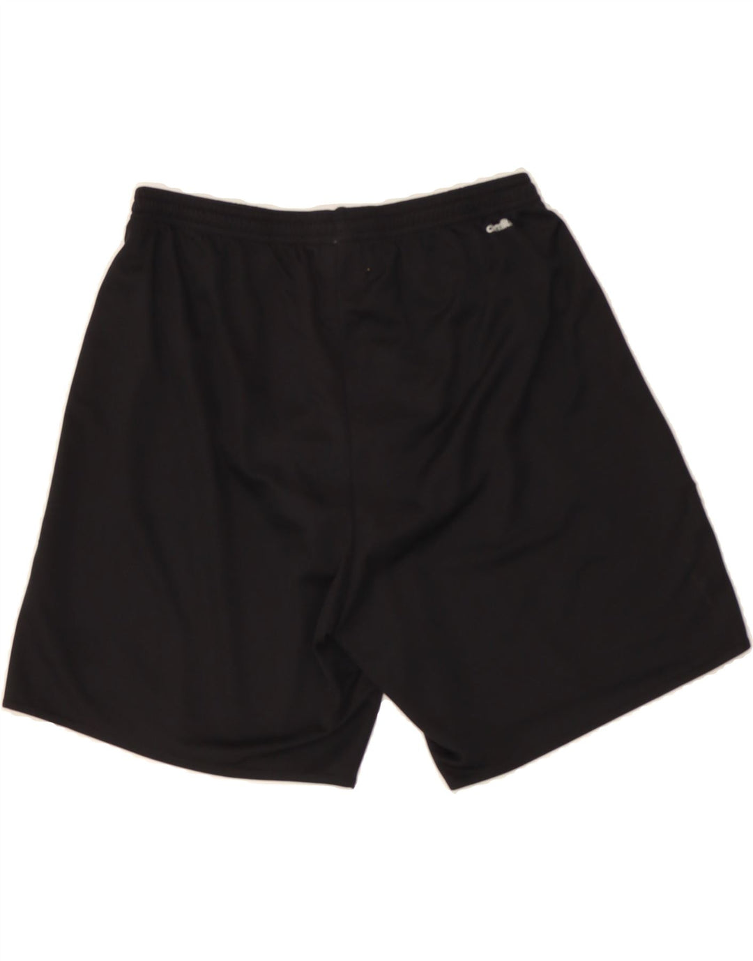 ADIDAS Womens Climalite Sport Shorts UK 14 Large  Black Polyester Vintage Adidas and Second-Hand Adidas from Messina Hembry 