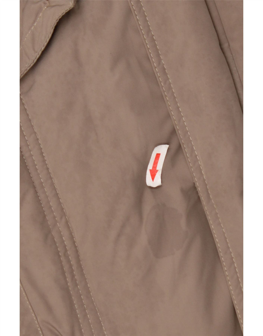 Kappa Herren-Jacke mit Kapuze, gepolstert, UK 42, XL, Beige, Polyester