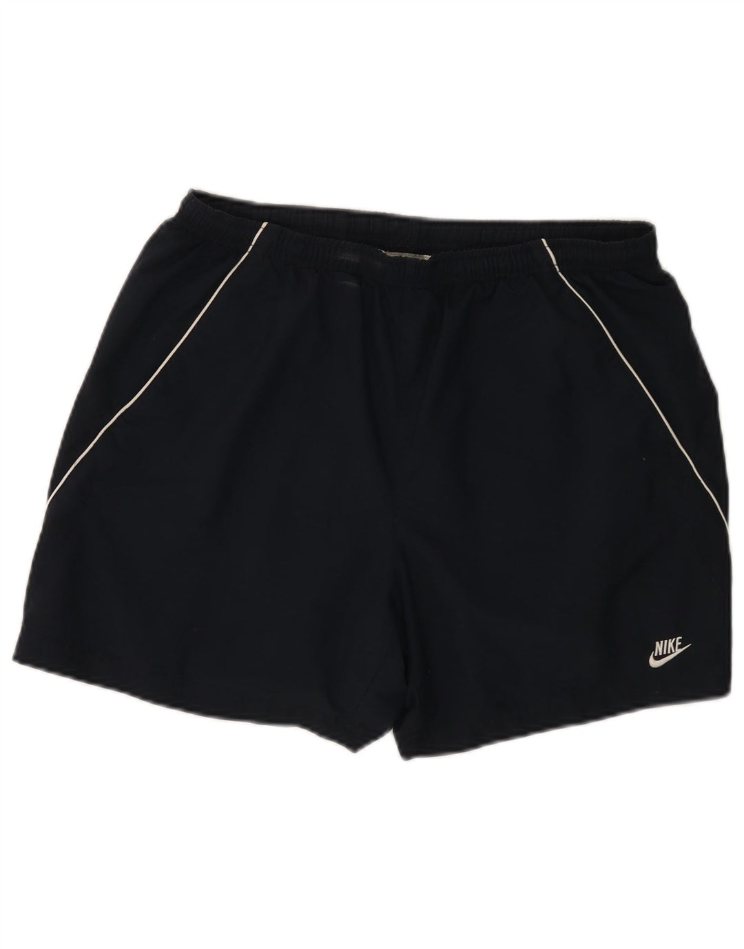 Nike Herren-Sportshorts, groß, marineblaues Polyester