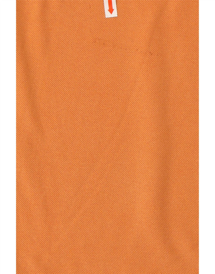 MARLBORO CLASSICS Herren Poloshirt XL Orange Baumwolle