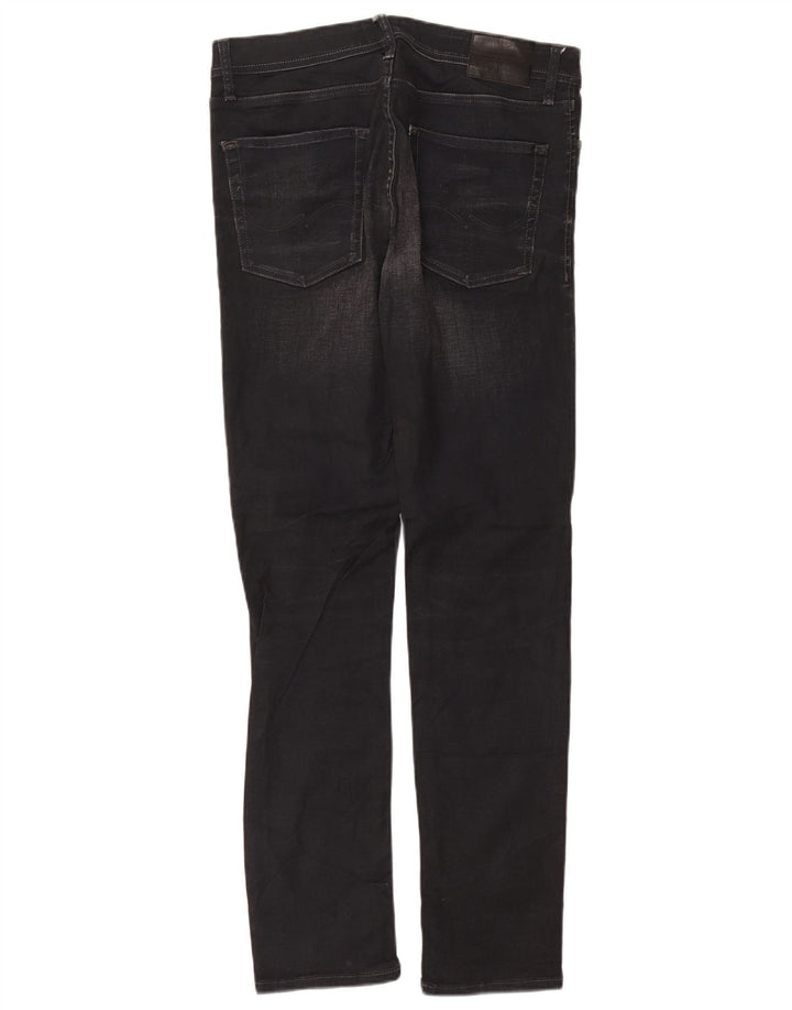 Jack & Jones Herren Tim Slim Jeans W33 L34 Graue Baumwolle