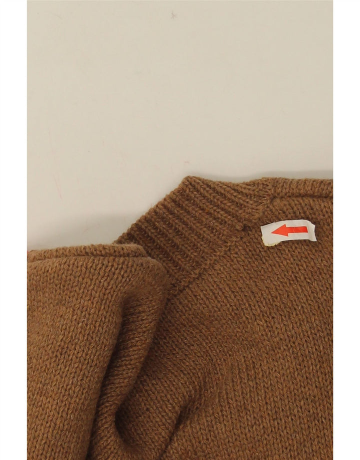 Vintage Herren Cardigan Pullover Medium Mehrfarbig Geometrisch
