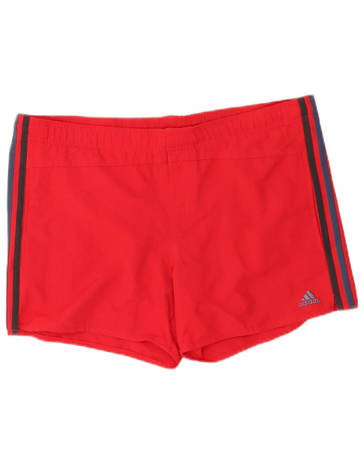Adidas Herren Sportshorts Mittelrotes Nylon