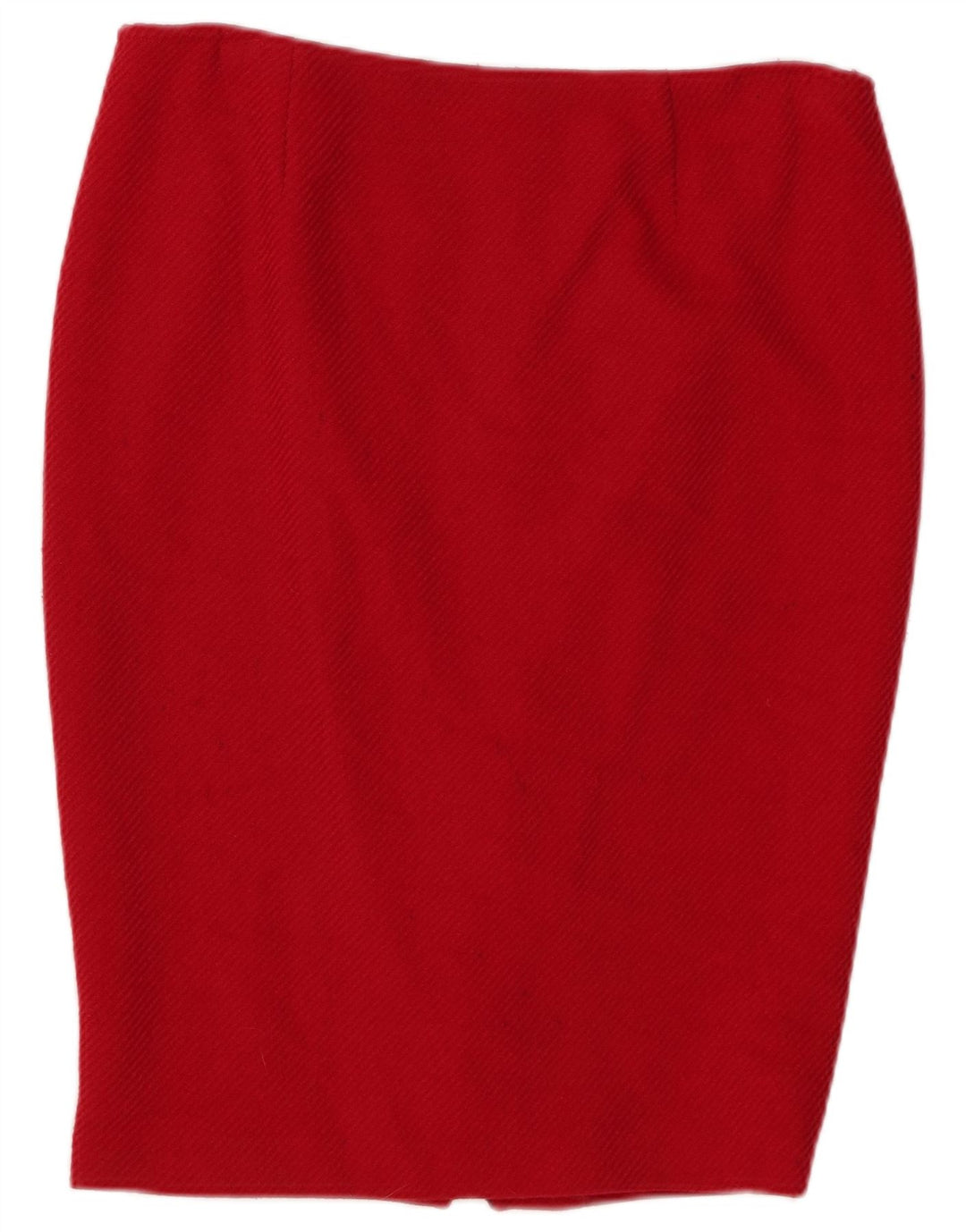 LUISA SPAGNOLI Damen Bleistiftrock IT 46 Large W32 Rote Wolle