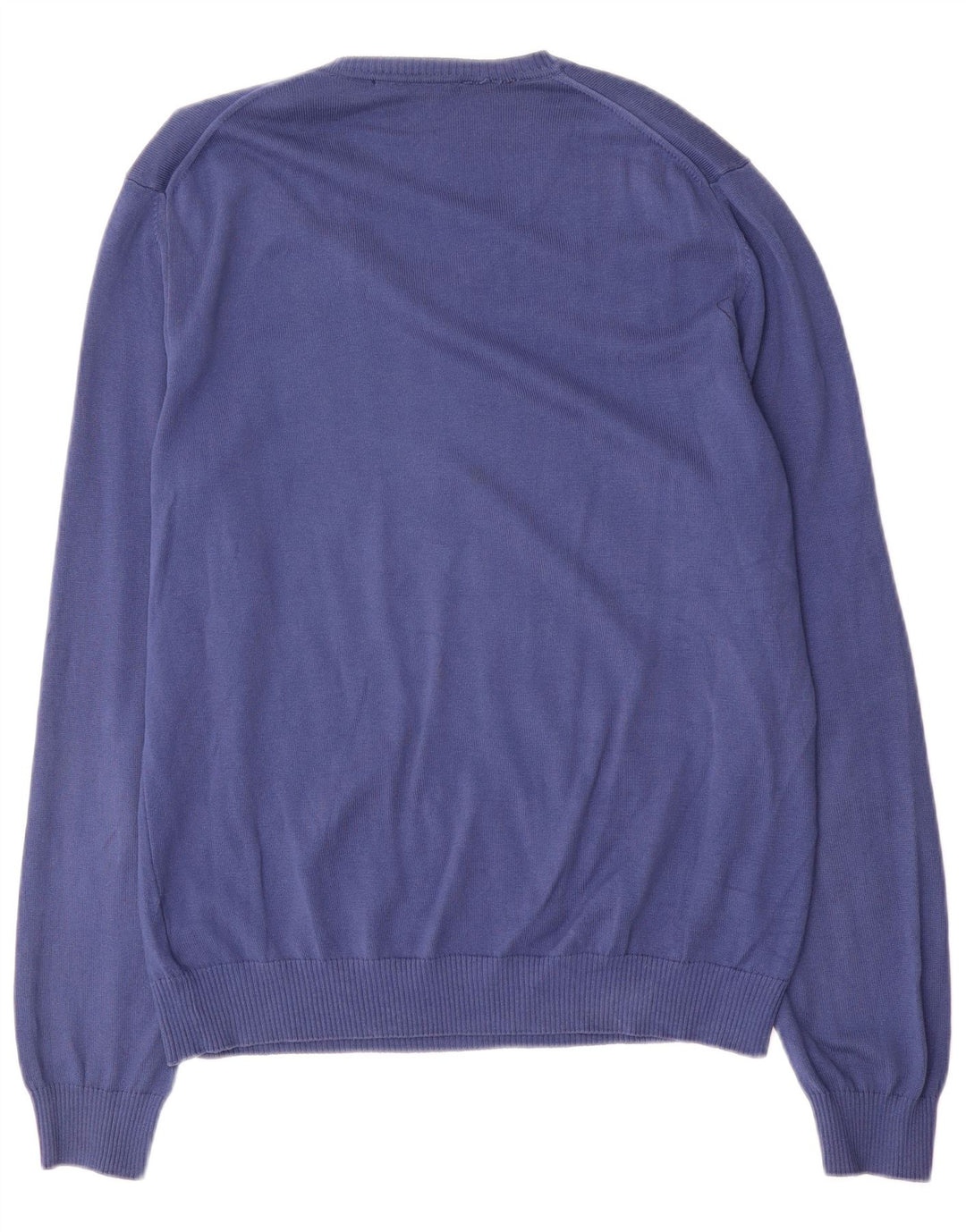 Harmont & Blaine Herren-Pullover mit V-Ausschnitt, Größe L, Blau