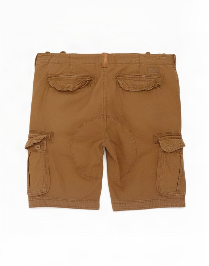 Superdry Herren Cargoshorts 2XL W38 Braune Baumwolle
