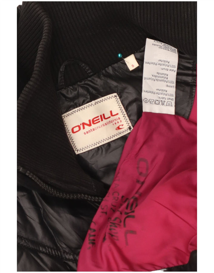 O'Neill Damen Wattierte Weste UK 10 Small Schwarz Polyester