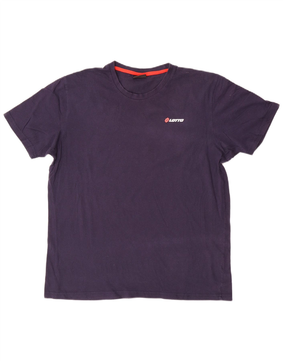 Lotto Herren T-Shirt Top XL Marineblau Baumwolle
