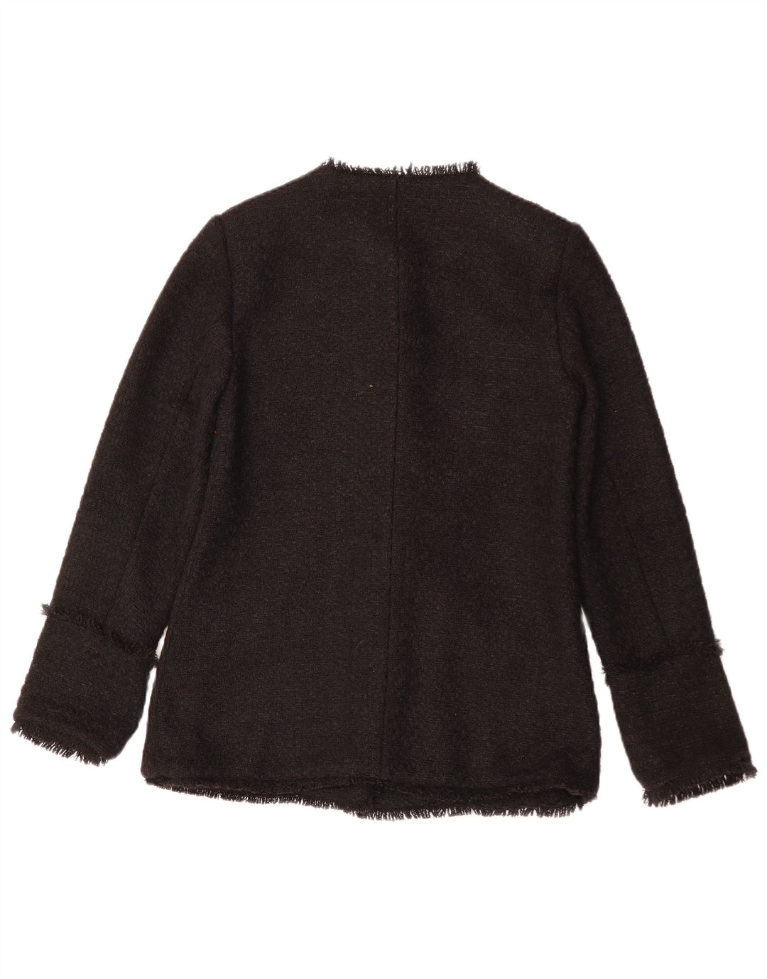 MONSOON Damen-Blazerjacke mit 5 Knöpfen, Gr. 10, Größe S, Schwarz, Polyester