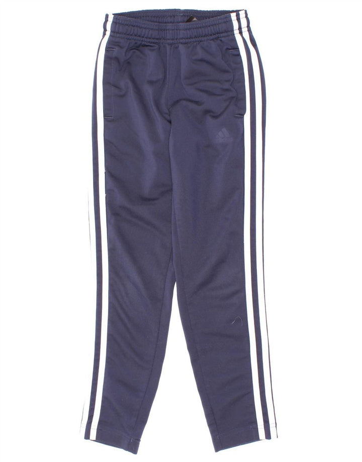 Adidas Aeroready-Trainingshose für Jungen, 7–8 Jahre, marineblaues Polyester