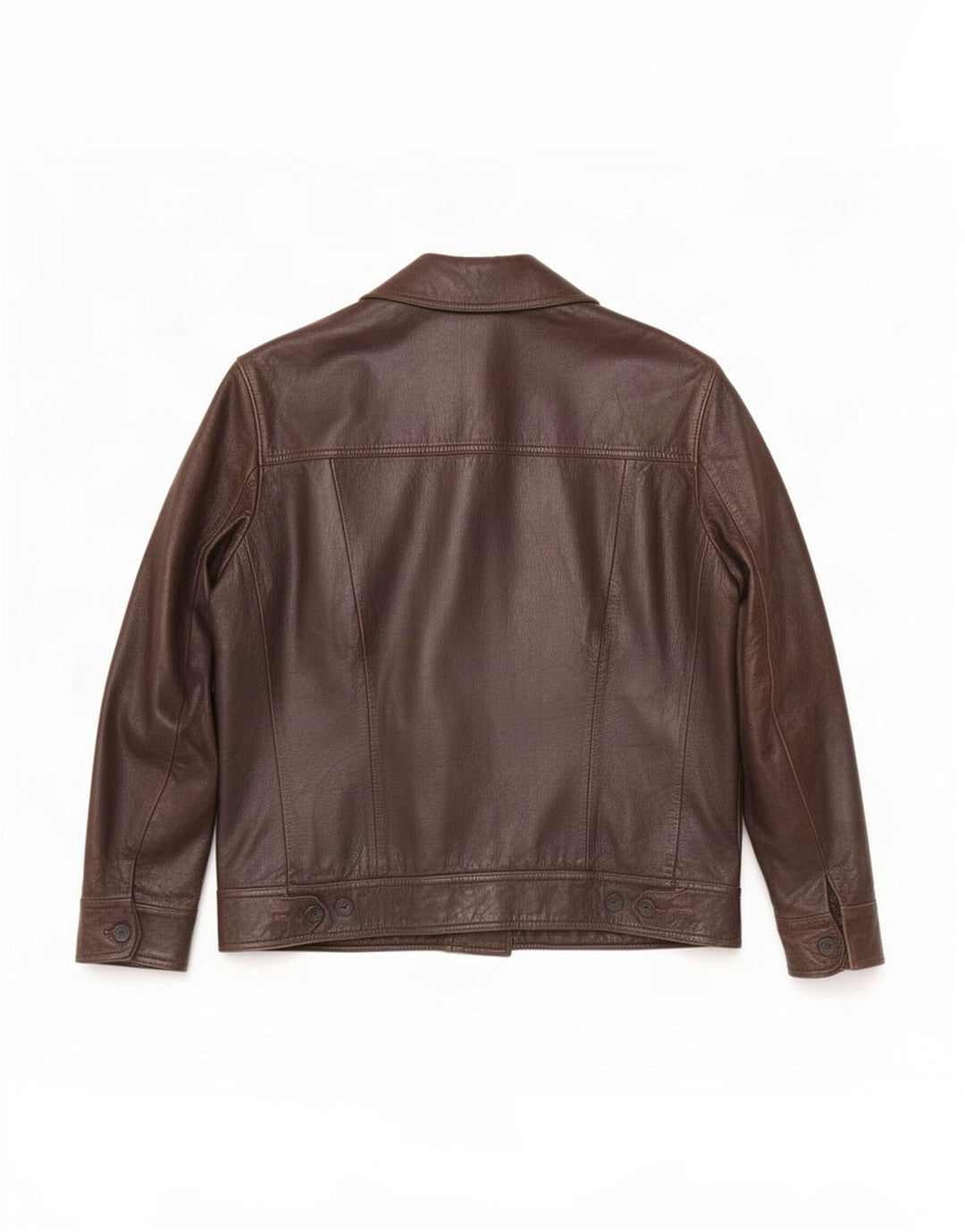 Vintage Herren Lederjacke UK 40 Large Braun