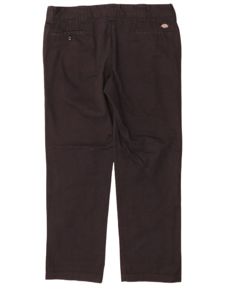 Dickies Slim Straight Chino-Hose für Herren, W38, L32, schwarzes Polyester
