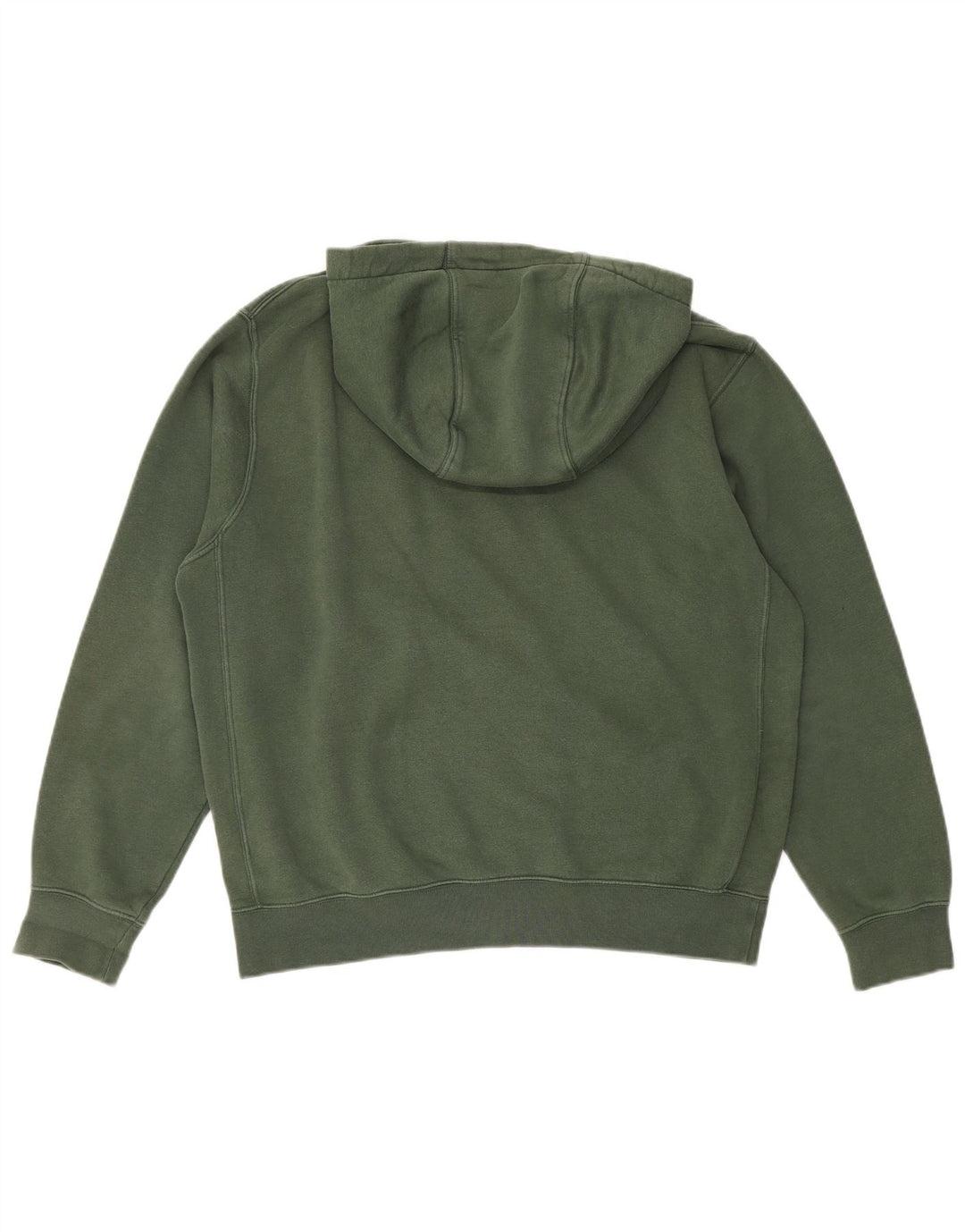 Nike Herren-Kapuzenpullover mit Grafik, mittelgrüne Baumwolle