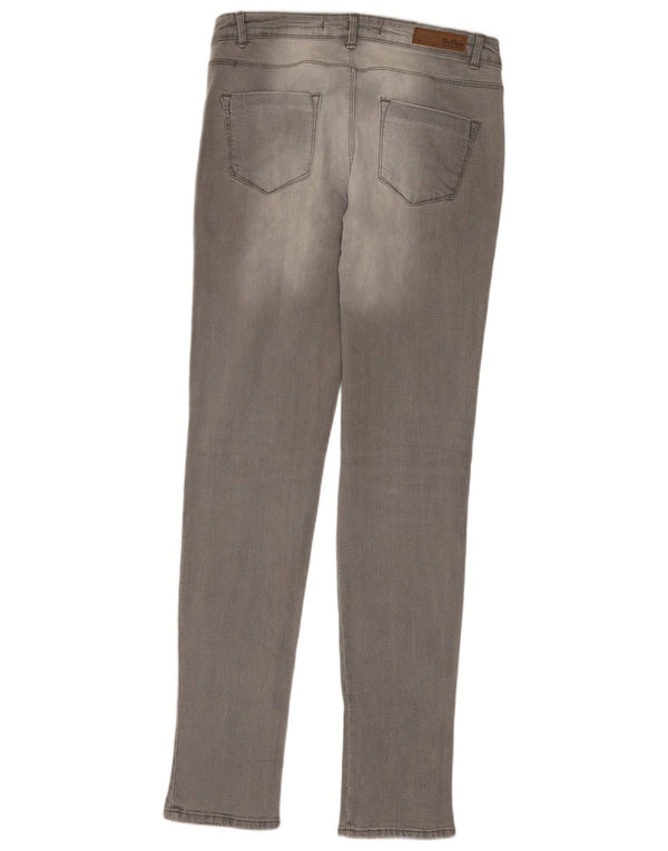 Zara Damen Skinny Jeans EU 38 Small W28 L31 Grau