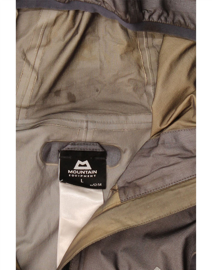 MOUNTAIN EQUIPMENT Damen-Regenjacke mit Kapuze, UK 14, Größe L, Grau