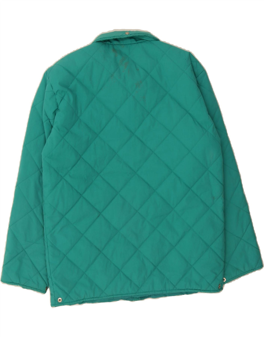 FILA Womens Quilted Jacket IT 46 Large Turquoise Polyester Vintage Fila and Second-Hand Fila from Messina Hembry 