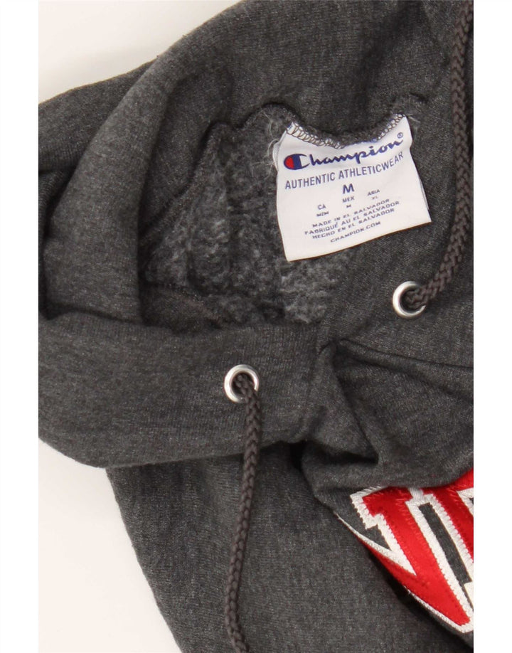 Champion Herren Stanford Graphic Hoodie Pullover mittelgraue Baumwolle