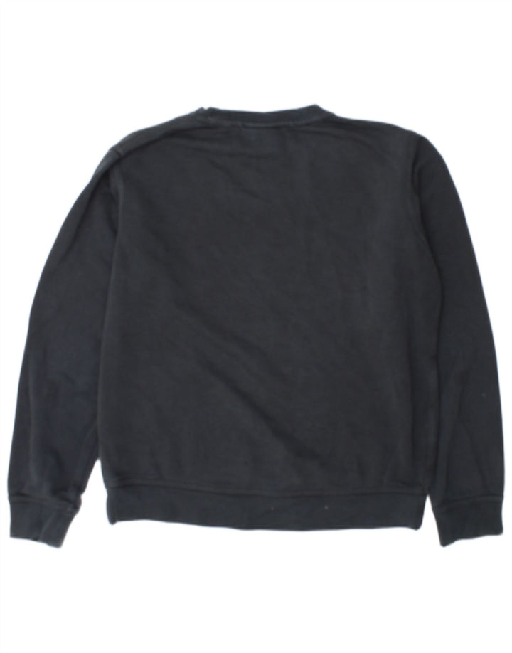 Nike Herren-Sweatshirt mit Grafik, mittelgraue Baumwolle