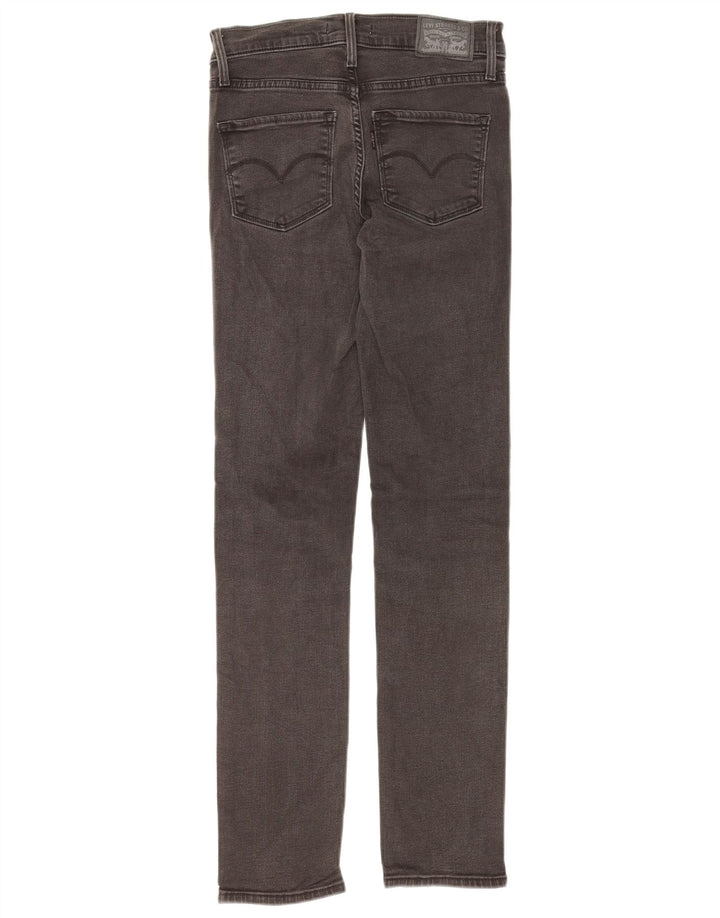 LEVI'S Damen 312 Shaping Slim Jeans W26 L30 Graue Baumwolle