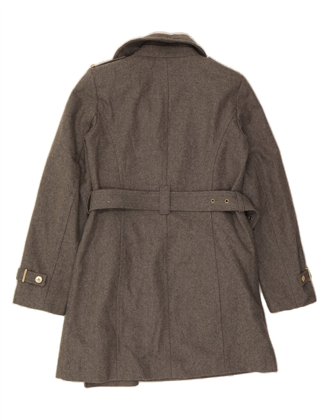MICHAEL KORS Womens Overcoat US 6 Medium Grey Wool Vintage Michael Kors and Second-Hand Michael Kors from Messina Hembry 