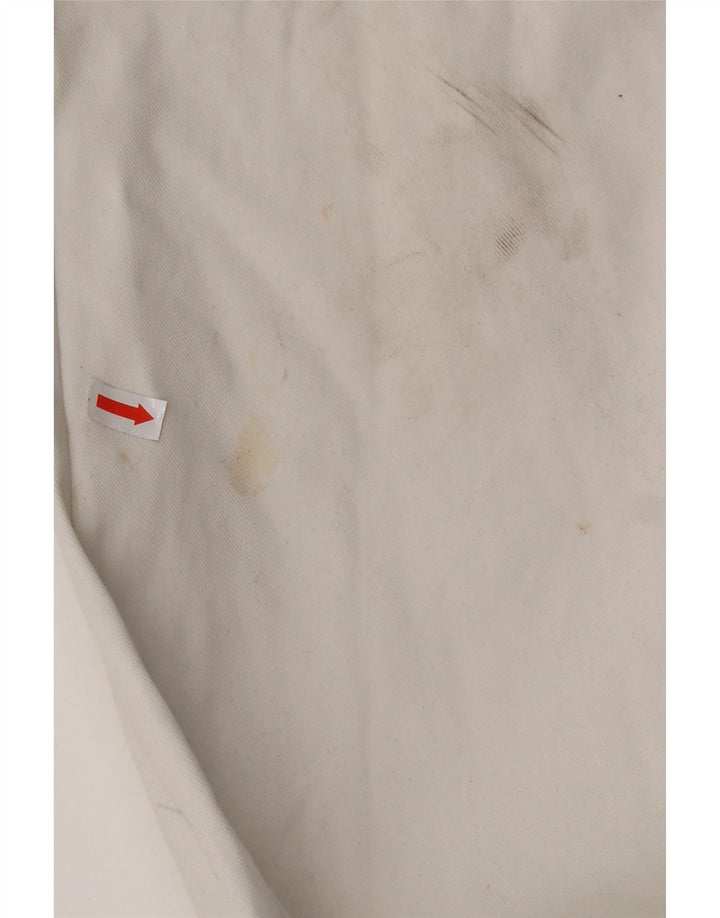 Adidas Herren Graphic Varsity Jacke UK 38 Mittelschwarze Colourblock-Baumwolle