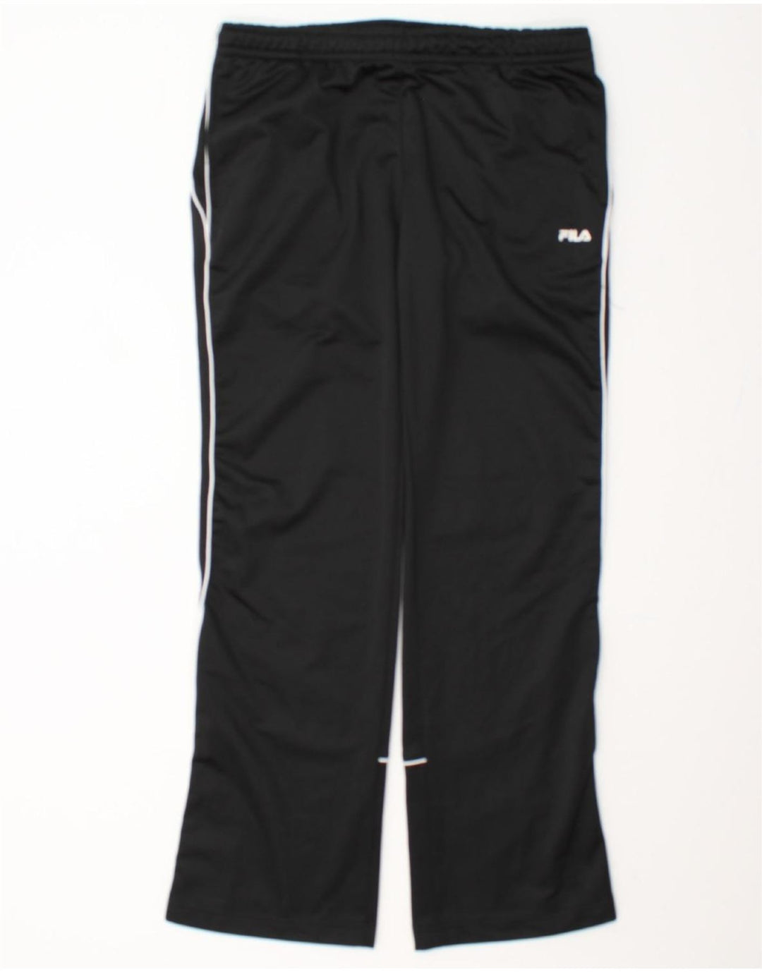 FILA Womens Tracksuit Trousers UK 18 XL Black Polyester Vintage Fila and Second-Hand Fila from Messina Hembry 