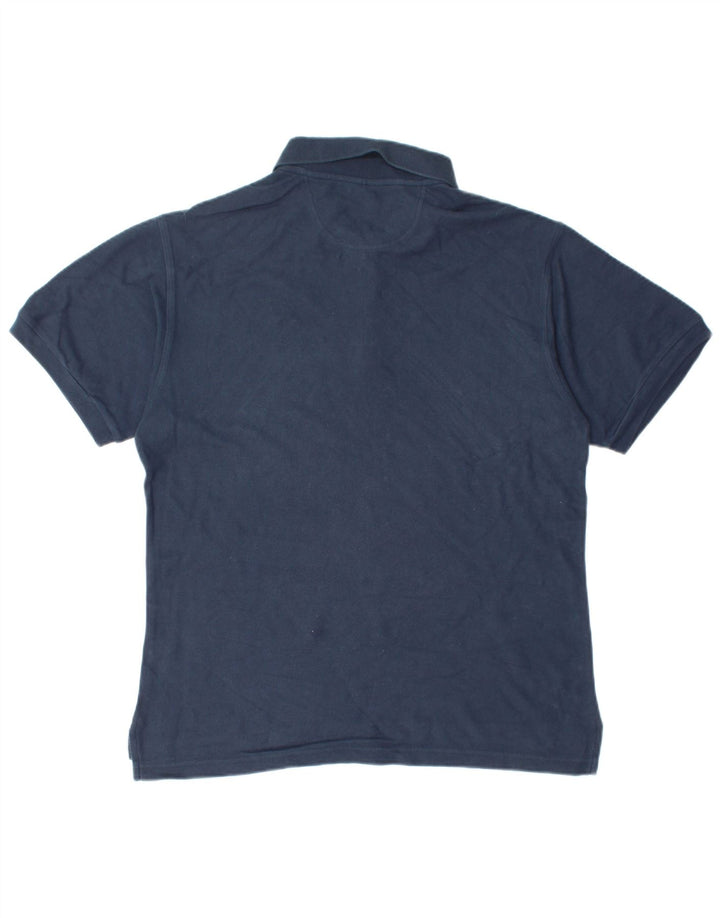 CHAMPION Herren-Poloshirt, mittelgroß, marineblau, Baumwolle