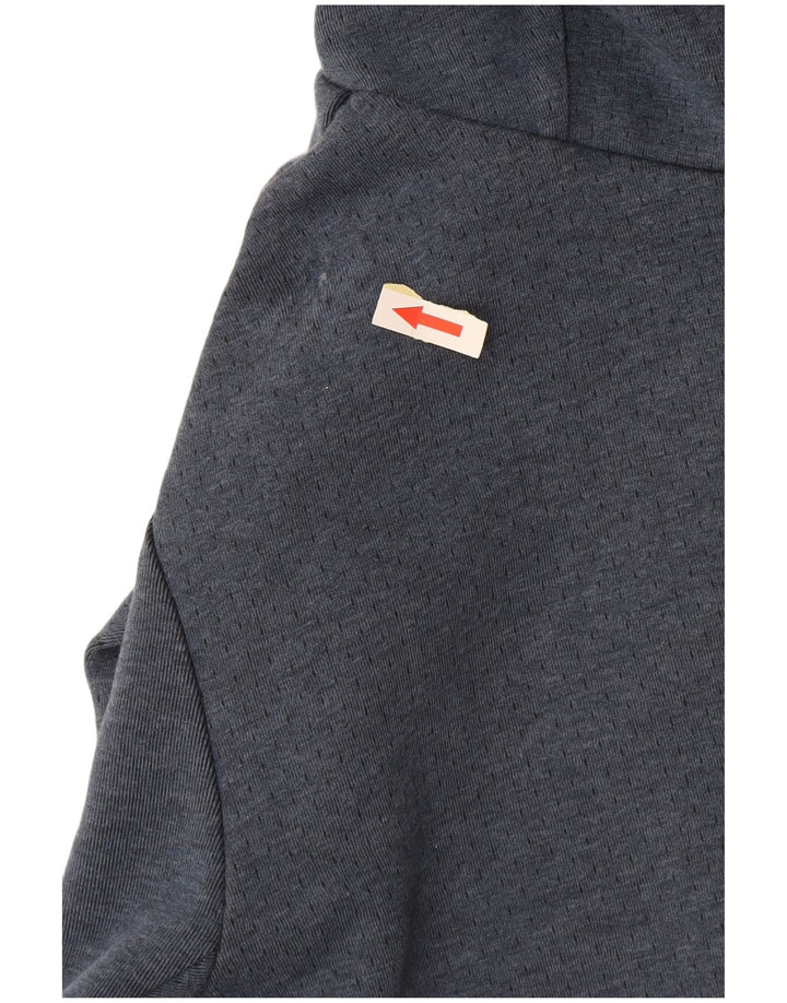 Nike Herren-Hoodie-Pullover aus Baumwolle in mittlerem Marineblau
