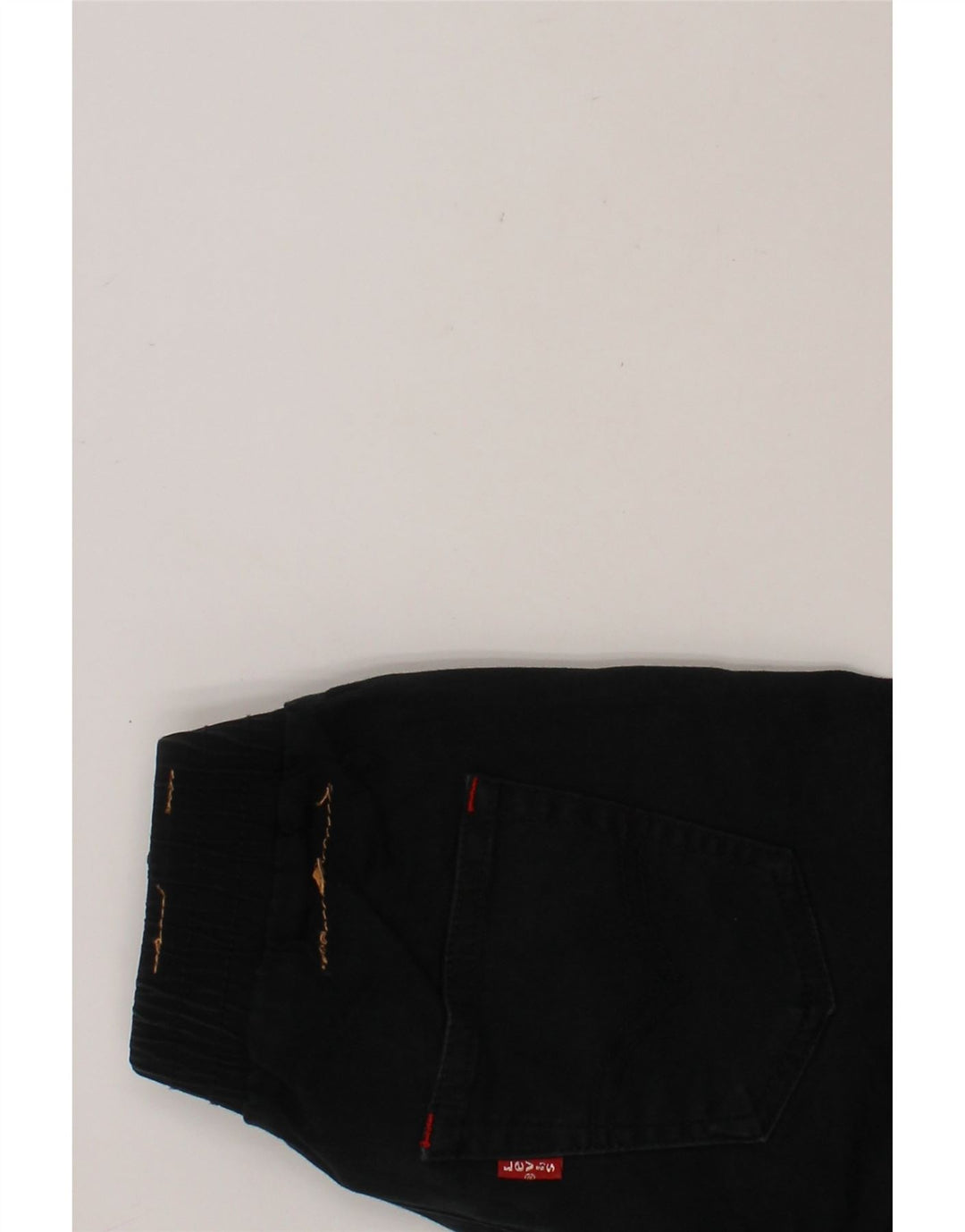 LEVI'S Boys Chino Shorts 7-8 Years Medium W23  Black Cotton Vintage Levi's and Second-Hand Levi's from Messina Hembry 
