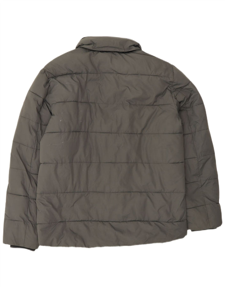 LOTTO Herren-Jacke mit Kapuze, gepolstert, UK 42, XL, grau, Polyester