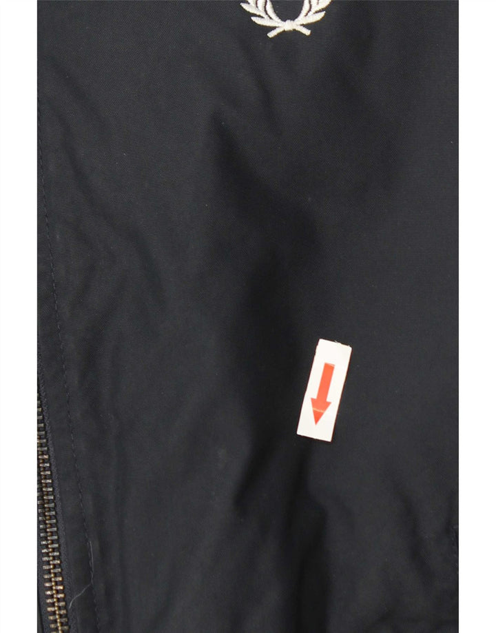 Fred Perry Bomberjacke für Jungen, 11–12 Jahre, graues Nylon